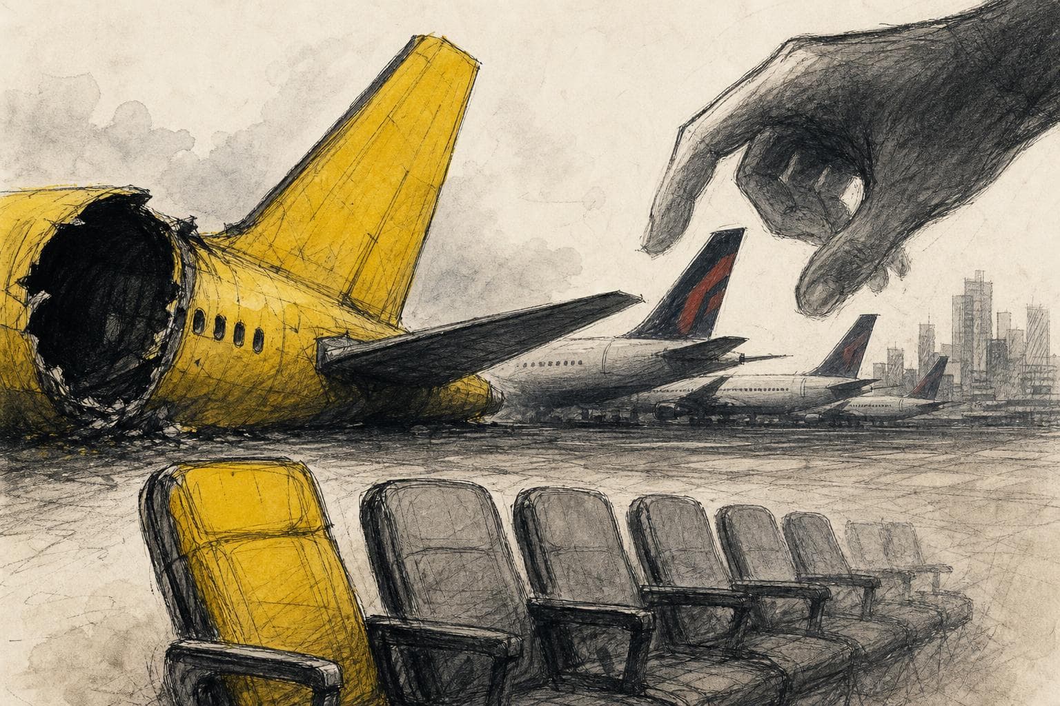 Editorial illustration for Spirit Died, and the Cheapest Seats May Follow